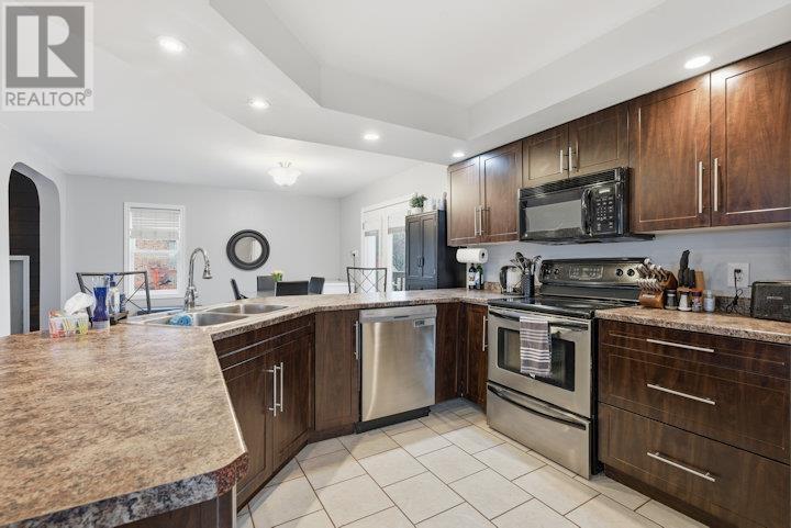 22275 Highway 17, Iron Bridge, ON - Indoor Photo Showing Kitchen With Double Sink