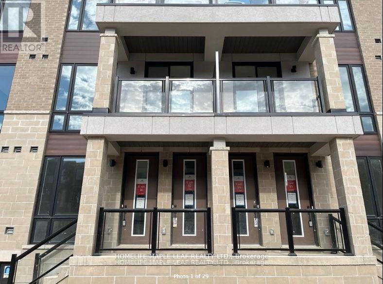 46 - 45 Knotsberry Circle, Brampton, ON - Outdoor With Balcony With Facade