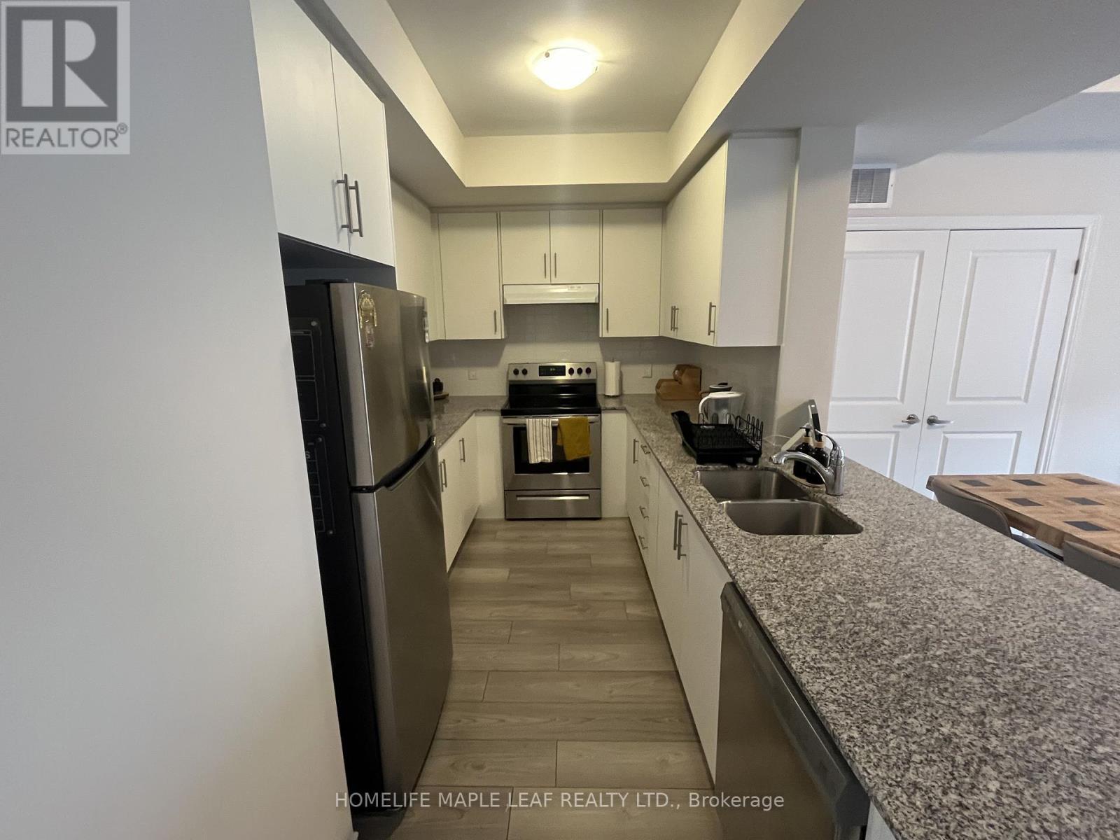 46 - 45 Knotsberry Circle, Brampton, ON - Indoor Photo Showing Kitchen With Stainless Steel Kitchen With Double Sink