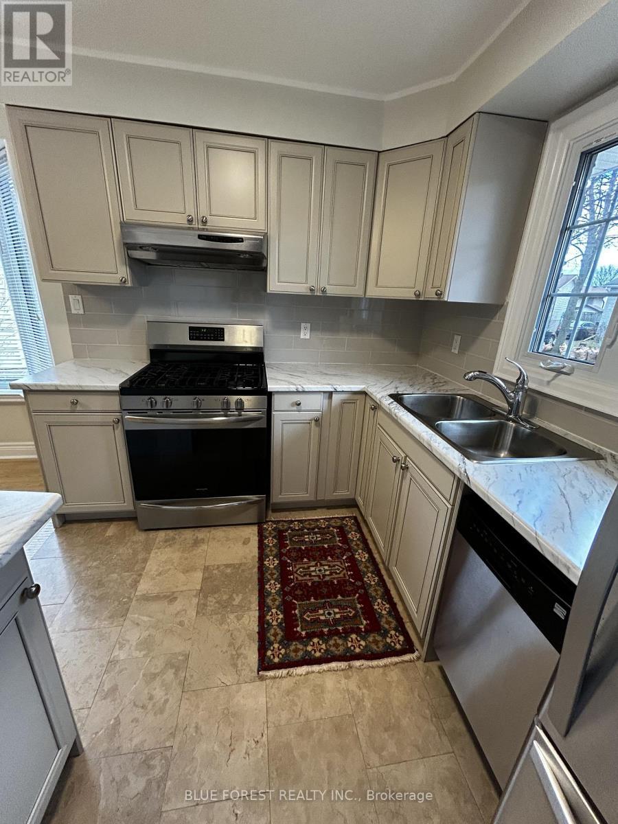 19 Constable Upper Street, London North (North I), ON - Indoor Photo Showing Kitchen With Double Sink