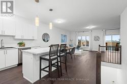 Open concept main area -