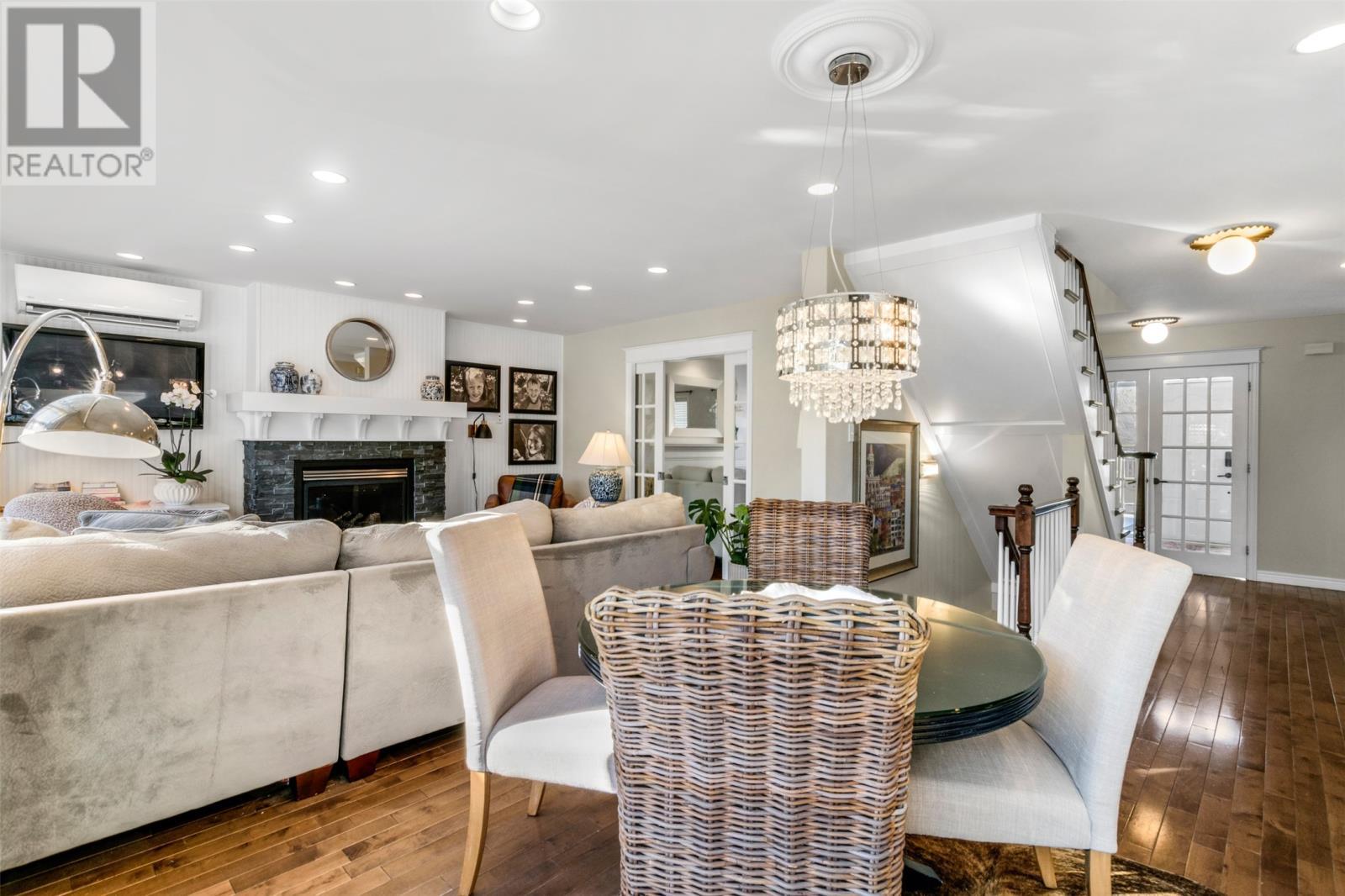 11 Oakley Place, St. John'S, NL - Indoor Photo Showing Dining Room With Fireplace