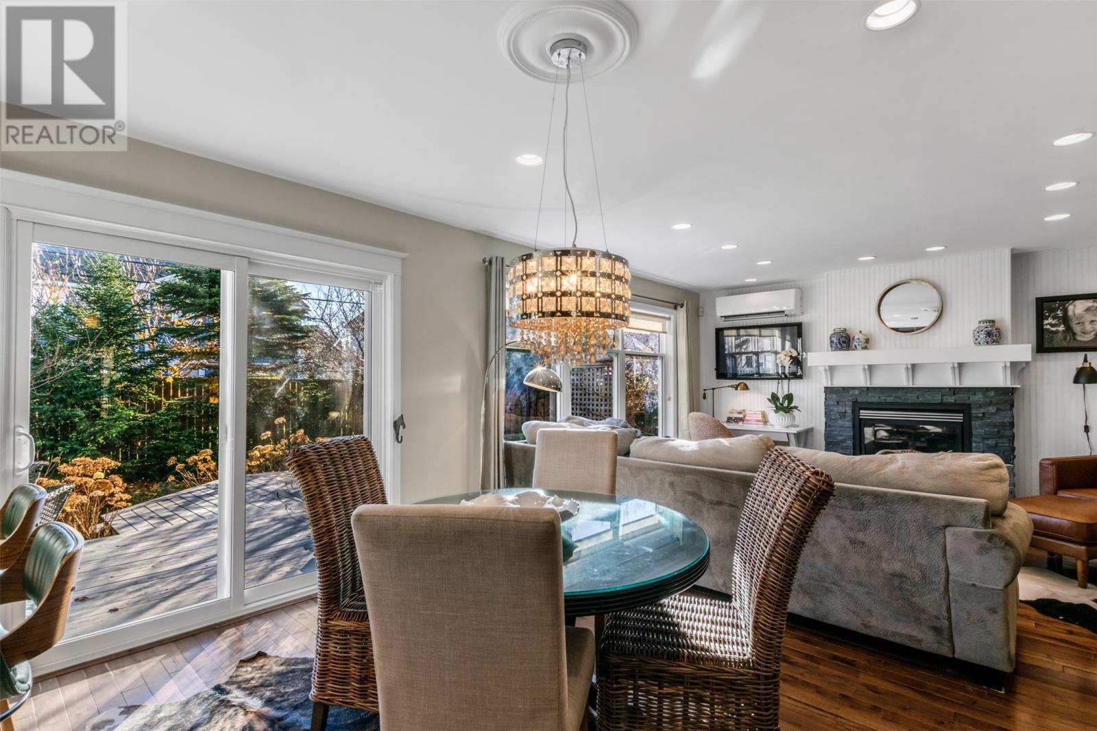 11 Oakley Place, St. John'S, NL - Indoor Photo Showing Dining Room With Fireplace