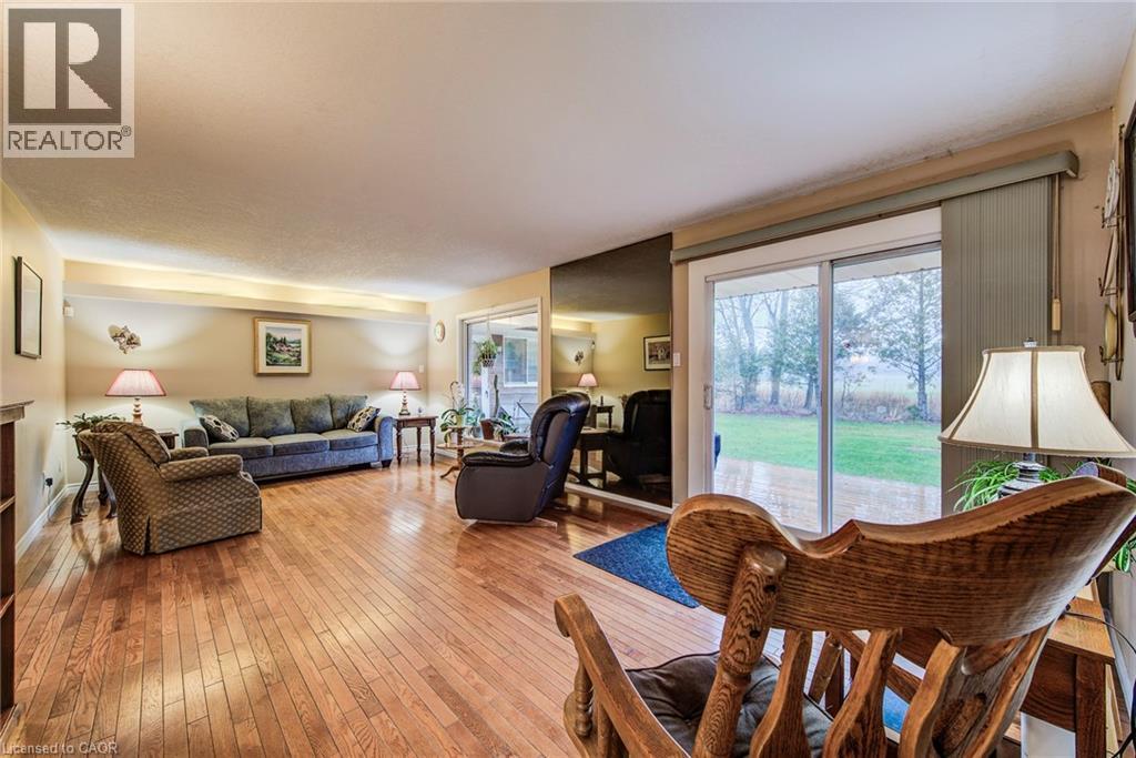 1939 Maplewood Road, St. Clements, ON - Indoor Photo Showing Living Room With Fireplace