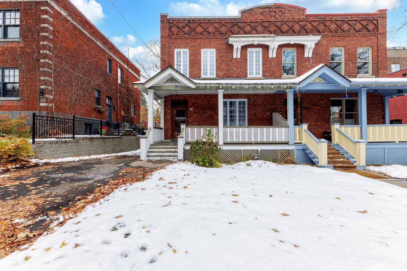 Façade - 3423 Av. Grey, Montréal (Côte-Des-Neiges/Notre-Dame-De-Grâce), QC - Outdoor With Facade