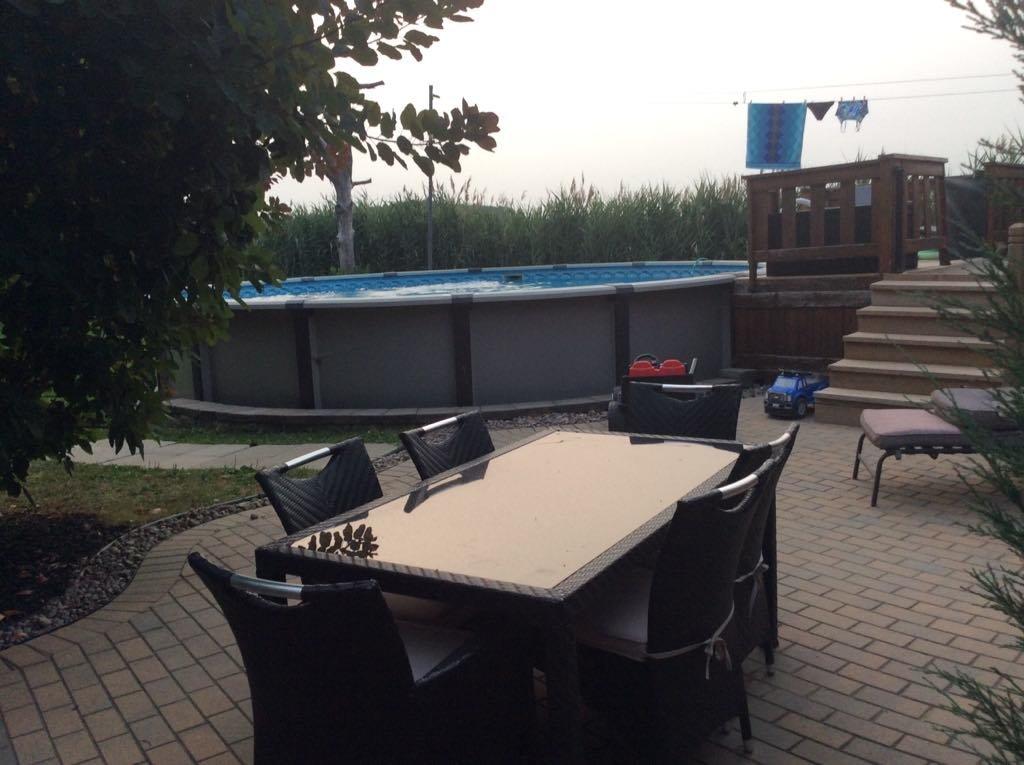 Terrasse - 480 Rue Brisebois, Saint-Jean-Sur-Richelieu, QC - Outdoor With Above Ground Pool