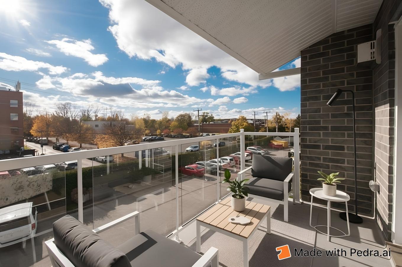 Balcon - 304-2420 Rue Henriette-Céré, Longueuil (Saint-Hubert), QC