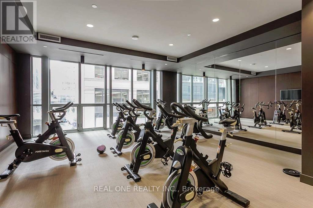 2611 - 70 Temperance Street, Toronto, ON - Indoor Photo Showing Gym Room