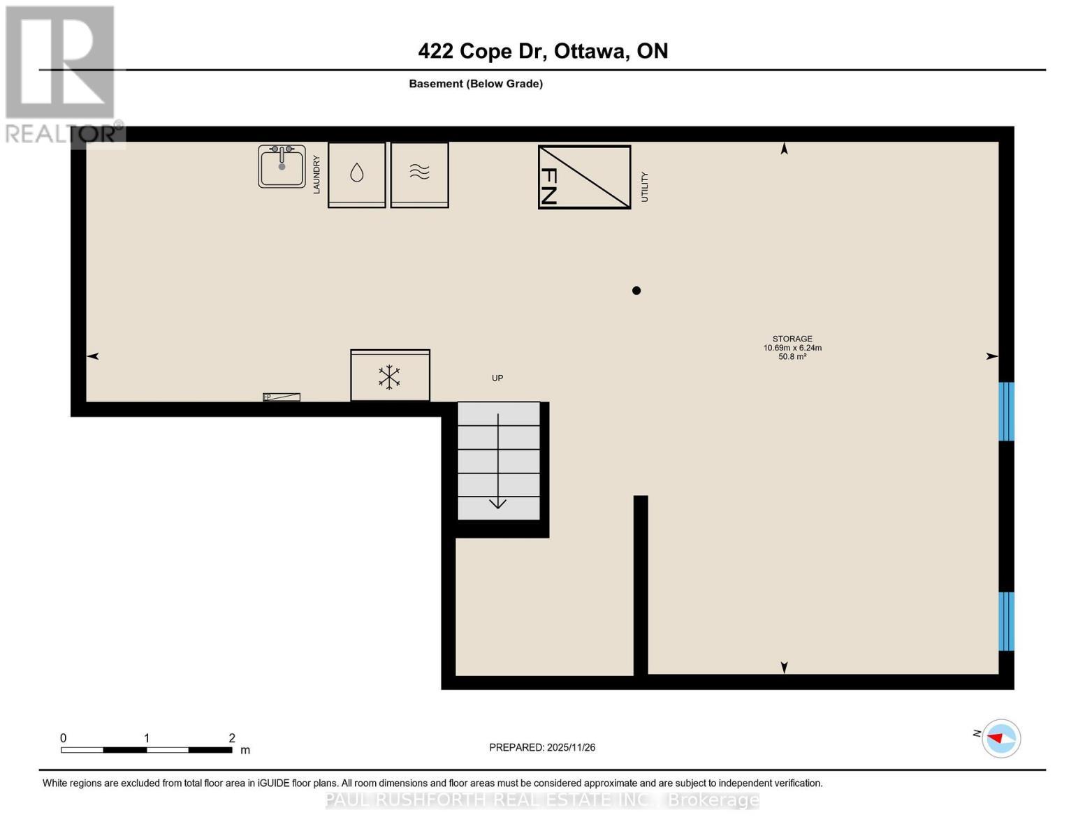 Basement - Floorplan - 422 Cope Drive, Ottawa, ON - Other