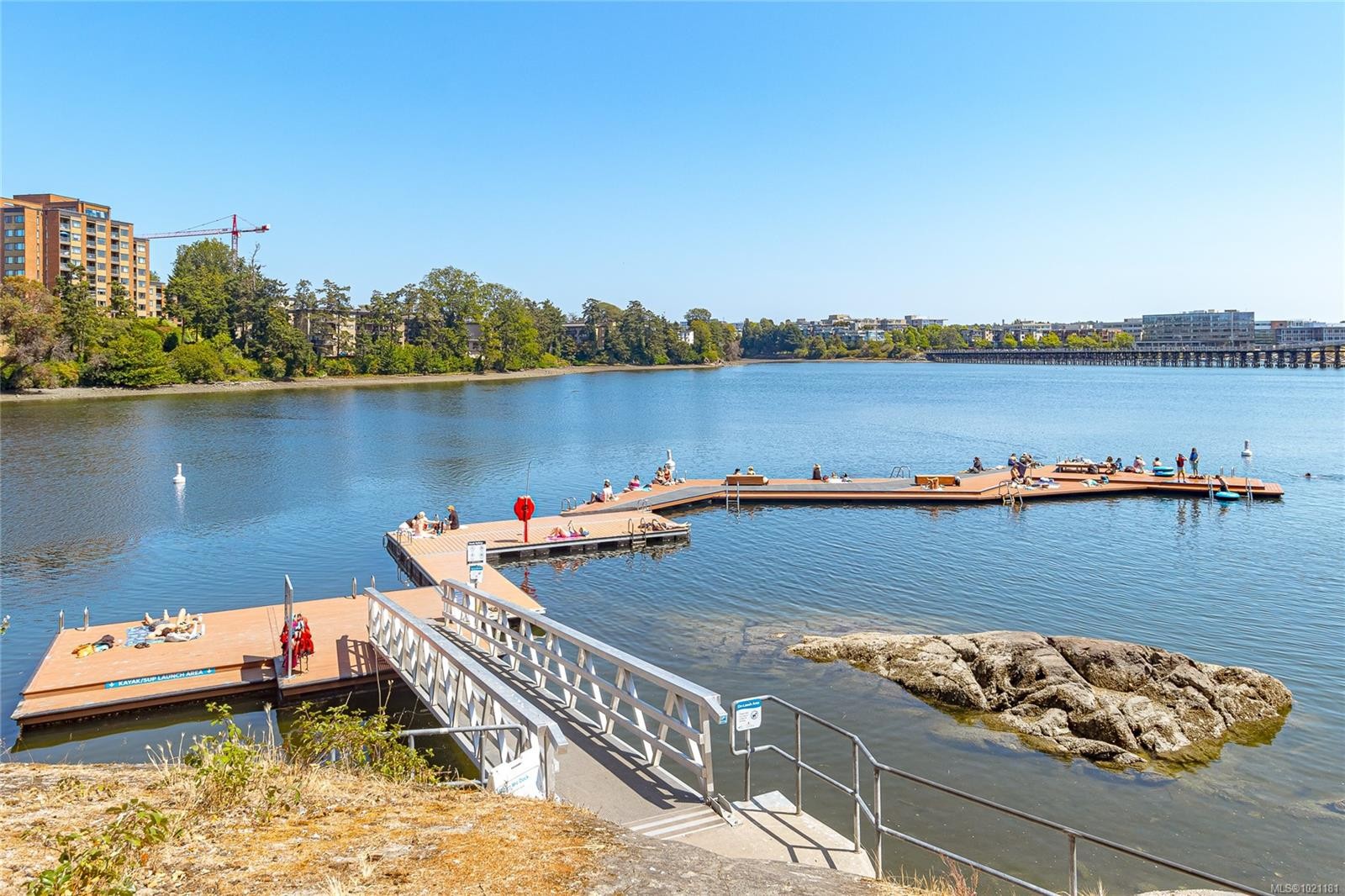 506-69 Gorge Rd West, Saanich, BC - Outdoor With Body Of Water With View
