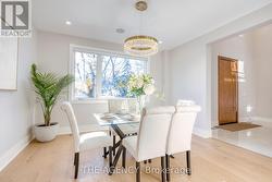 Formal Dining Room w/large window for sunsets -