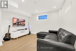 basement gaming room -