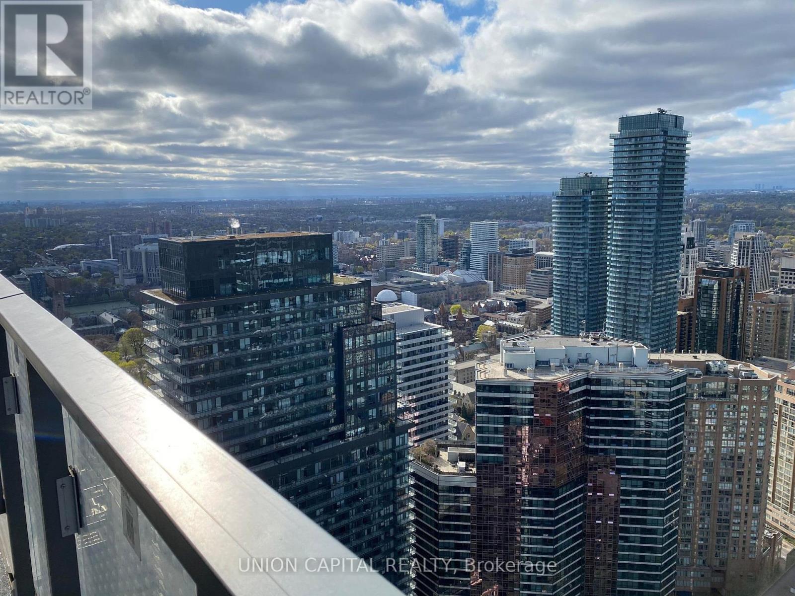4909 - 11 Wellesley Street W, Toronto, ON - Outdoor With Balcony With View