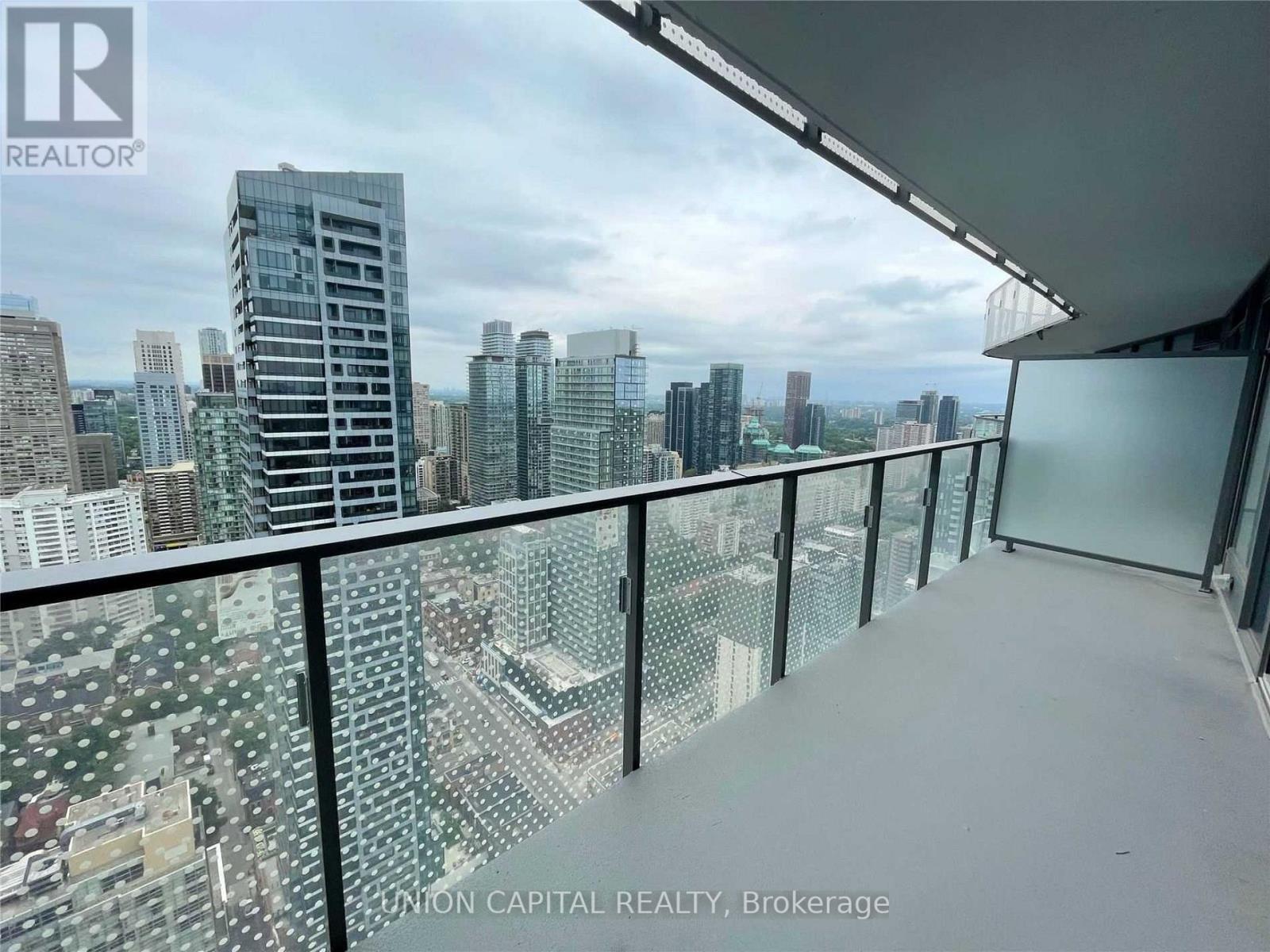 4909 - 11 Wellesley Street W, Toronto, ON - Outdoor With Balcony With View