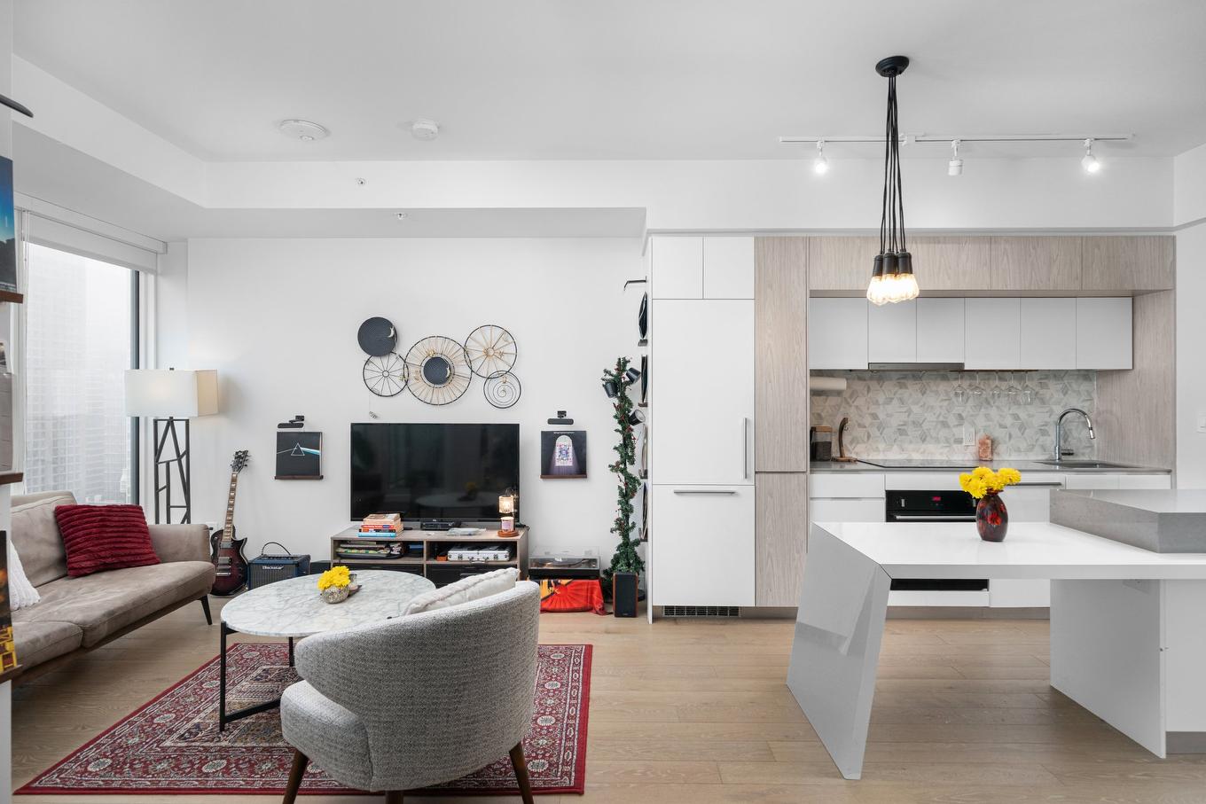 Living room - 2706-1188 Rue St-Antoine O., Montréal (Ville-Marie), QC - Indoor