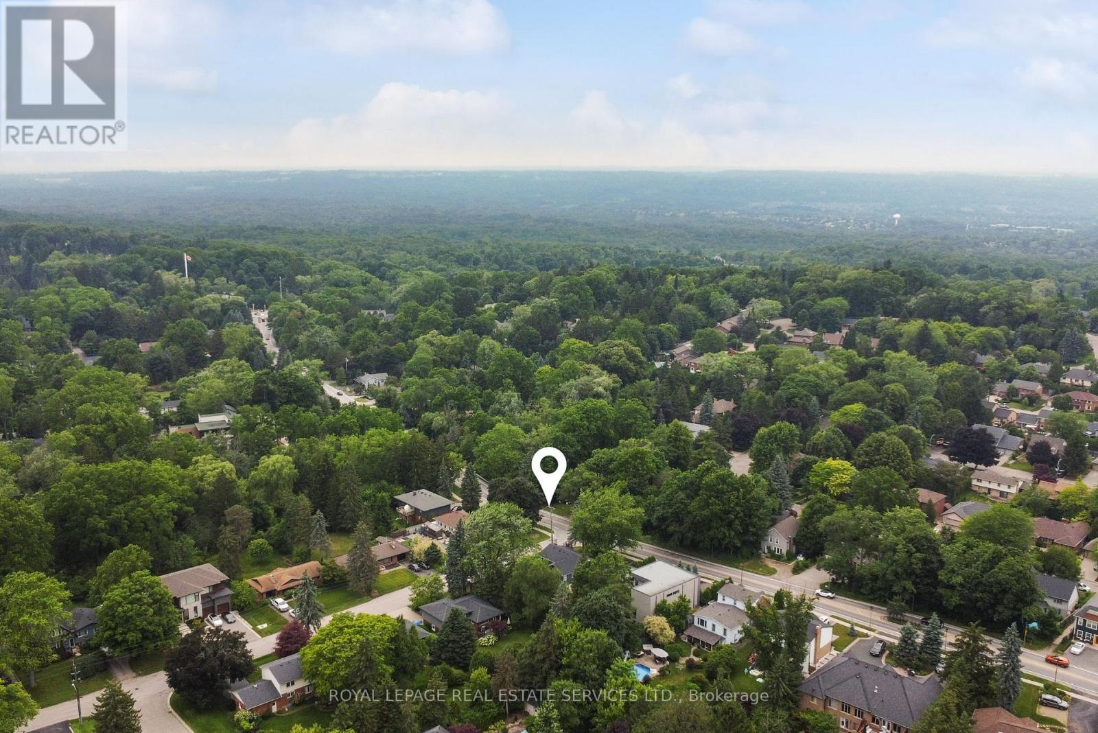 Aerial View of Property - 136 Mohawk Road, Hamilton, ON - Outdoor With View