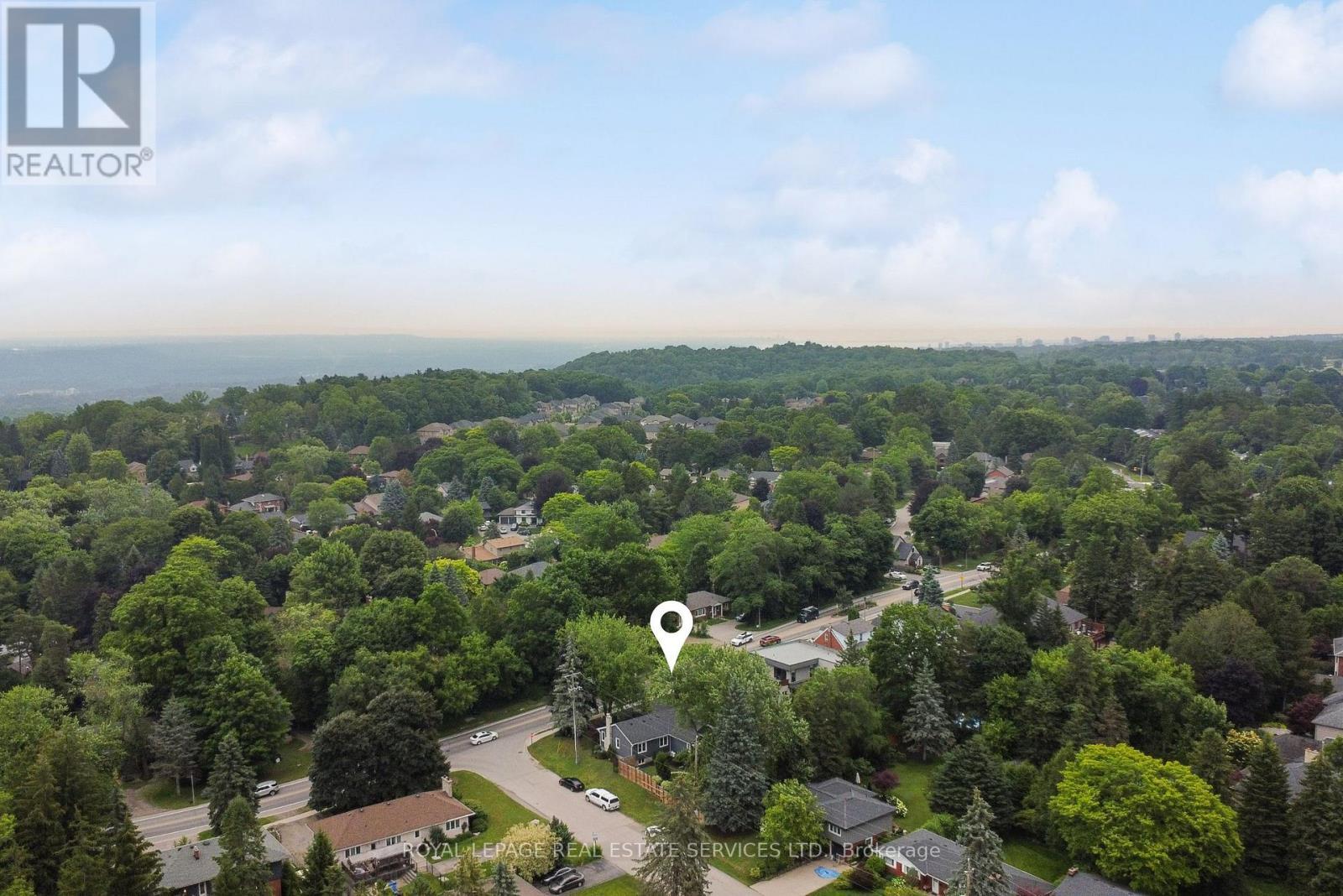 Aerial View of Property - 136 Mohawk Road, Hamilton, ON - Outdoor With View