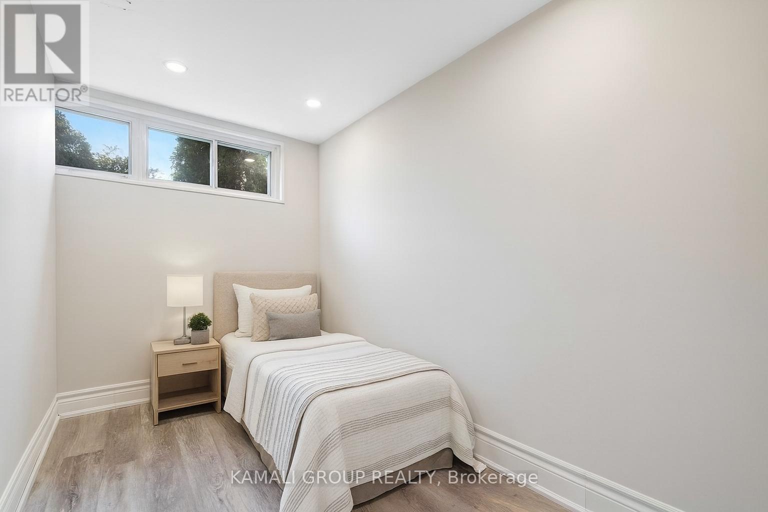 Virtually Staged - Bsmt 2 - 169 Brighton Avenue, Toronto, ON - Indoor Photo Showing Bedroom