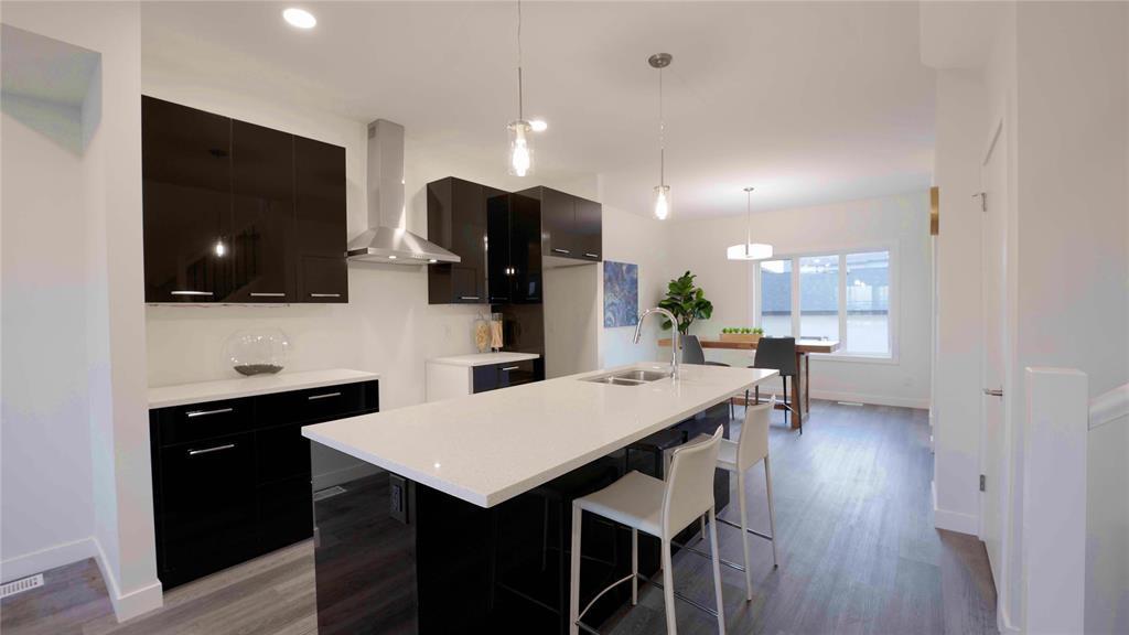 122 Meadowlands Drive, West St Paul, MB - Indoor Photo Showing Kitchen With Upgraded Kitchen