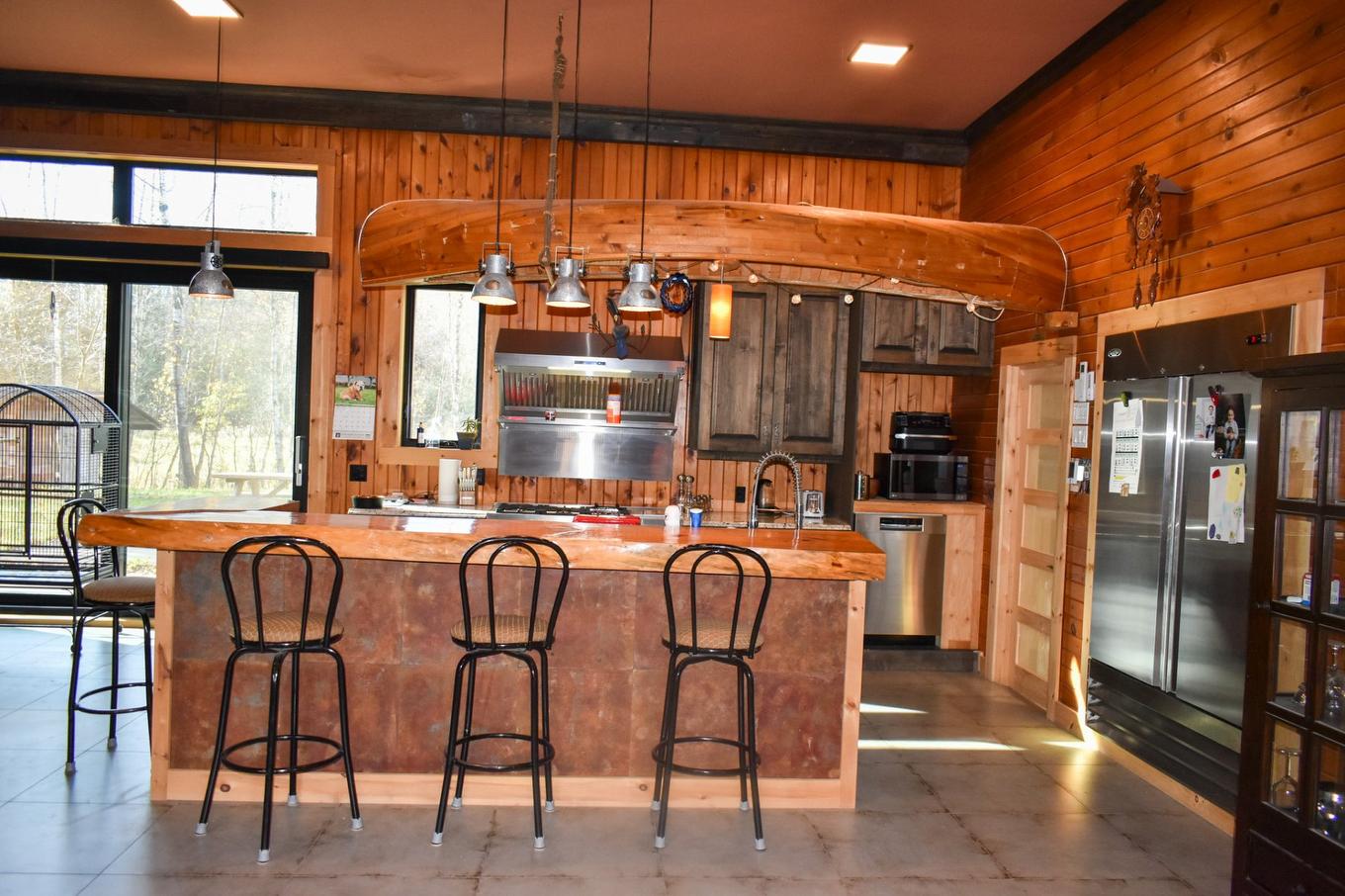 Kitchen - 4845Z 7E Rang, Saint-Lucien, QC - Indoor Photo Showing Kitchen