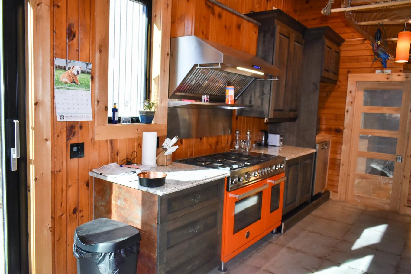 Kitchen - 4845Z 7E Rang, Saint-Lucien, QC - Indoor