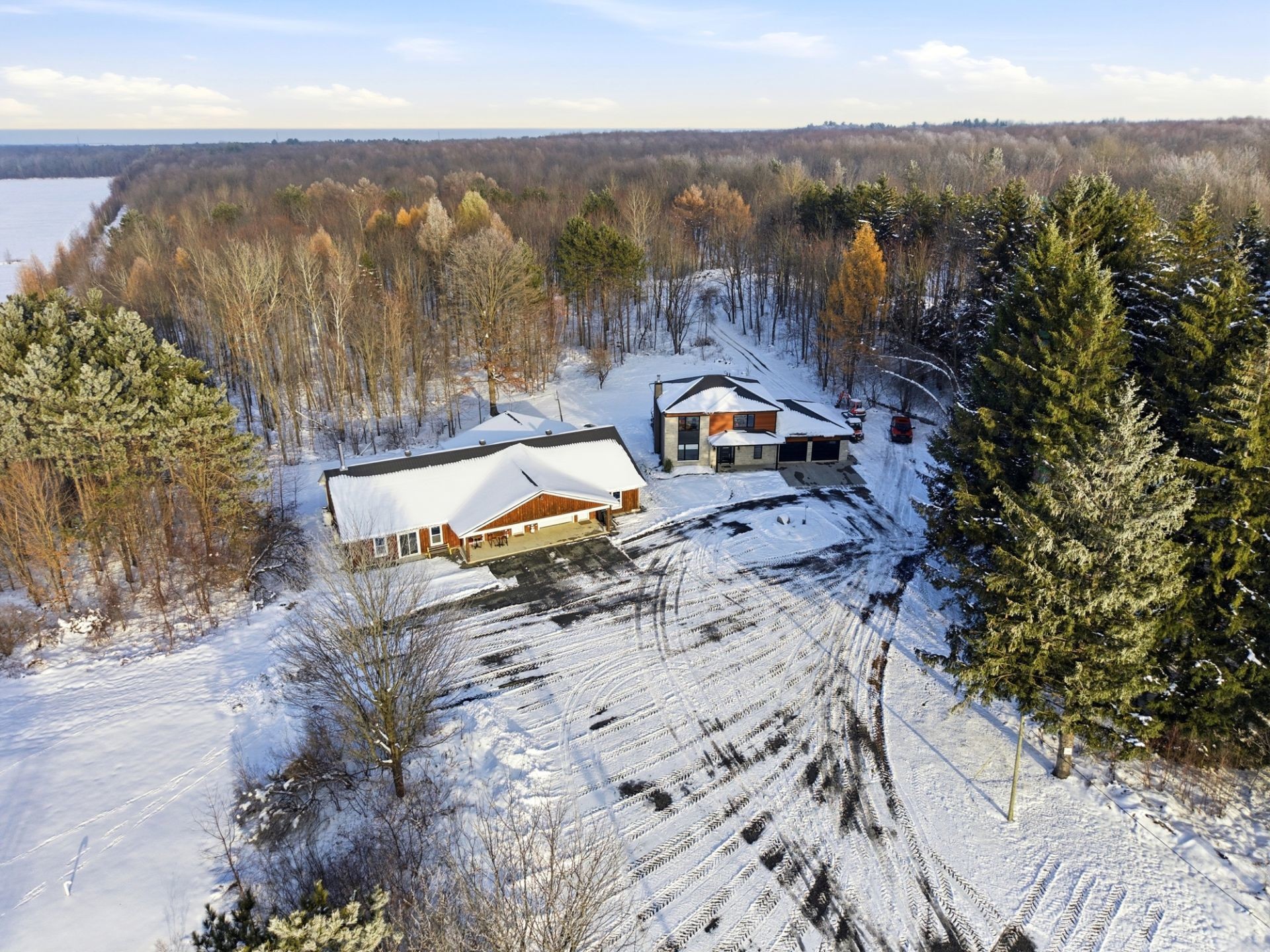 Vue d'ensemble - 7100Z 7E Rang, Drummondville, QC