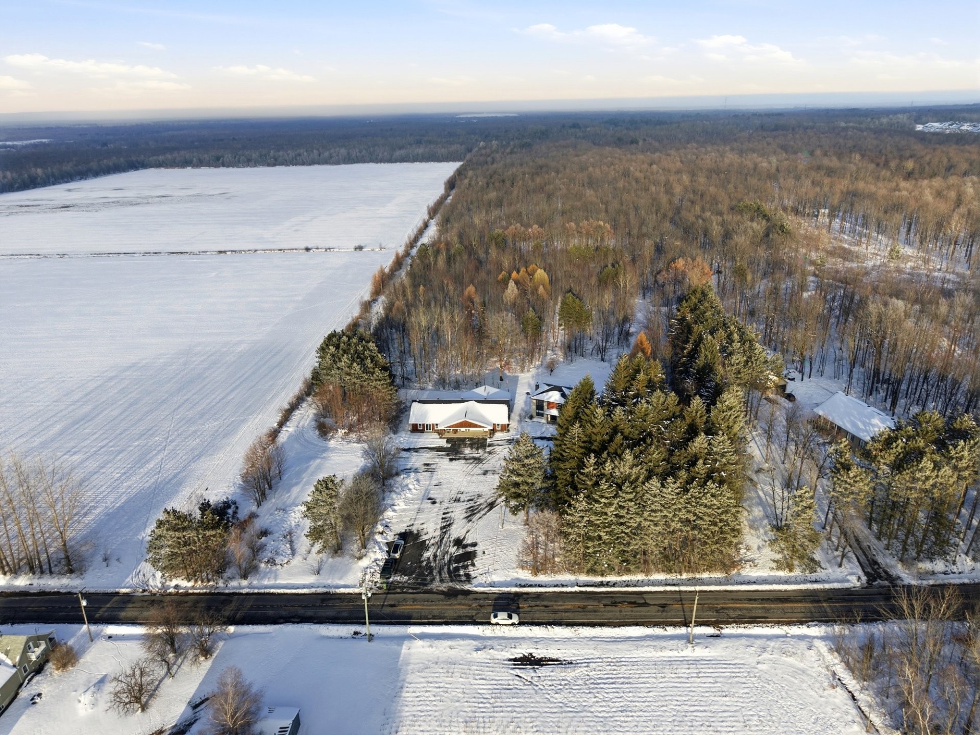 Vue d'ensemble - 7100Z 7E Rang, Drummondville, QC