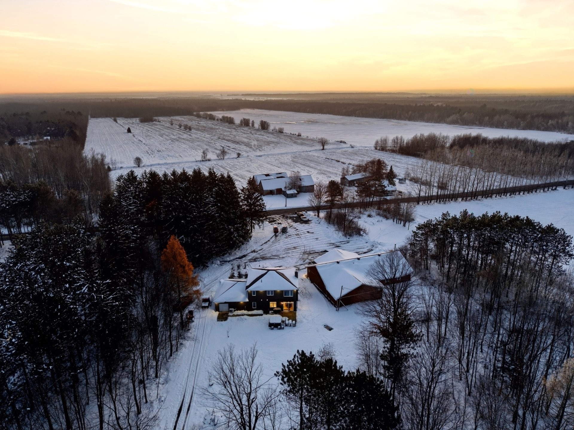 Vue d'ensemble - 7100Z 7E Rang, Drummondville, QC