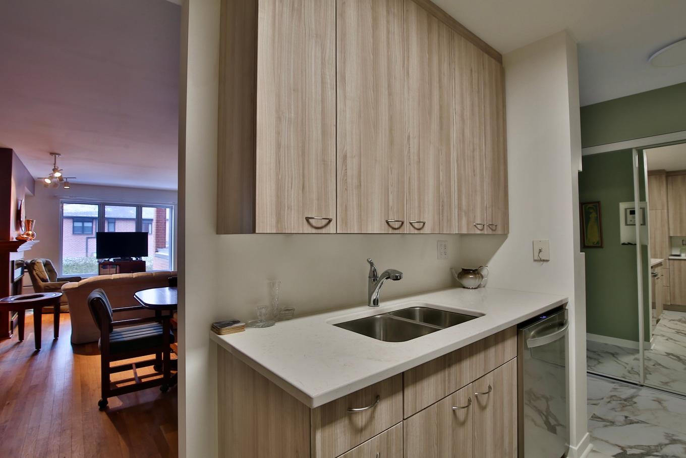 Kitchen - 22-1645 Rue Gauthier, Saint-Bruno-De-Montarville, QC - Indoor Photo Showing Kitchen With Double Sink