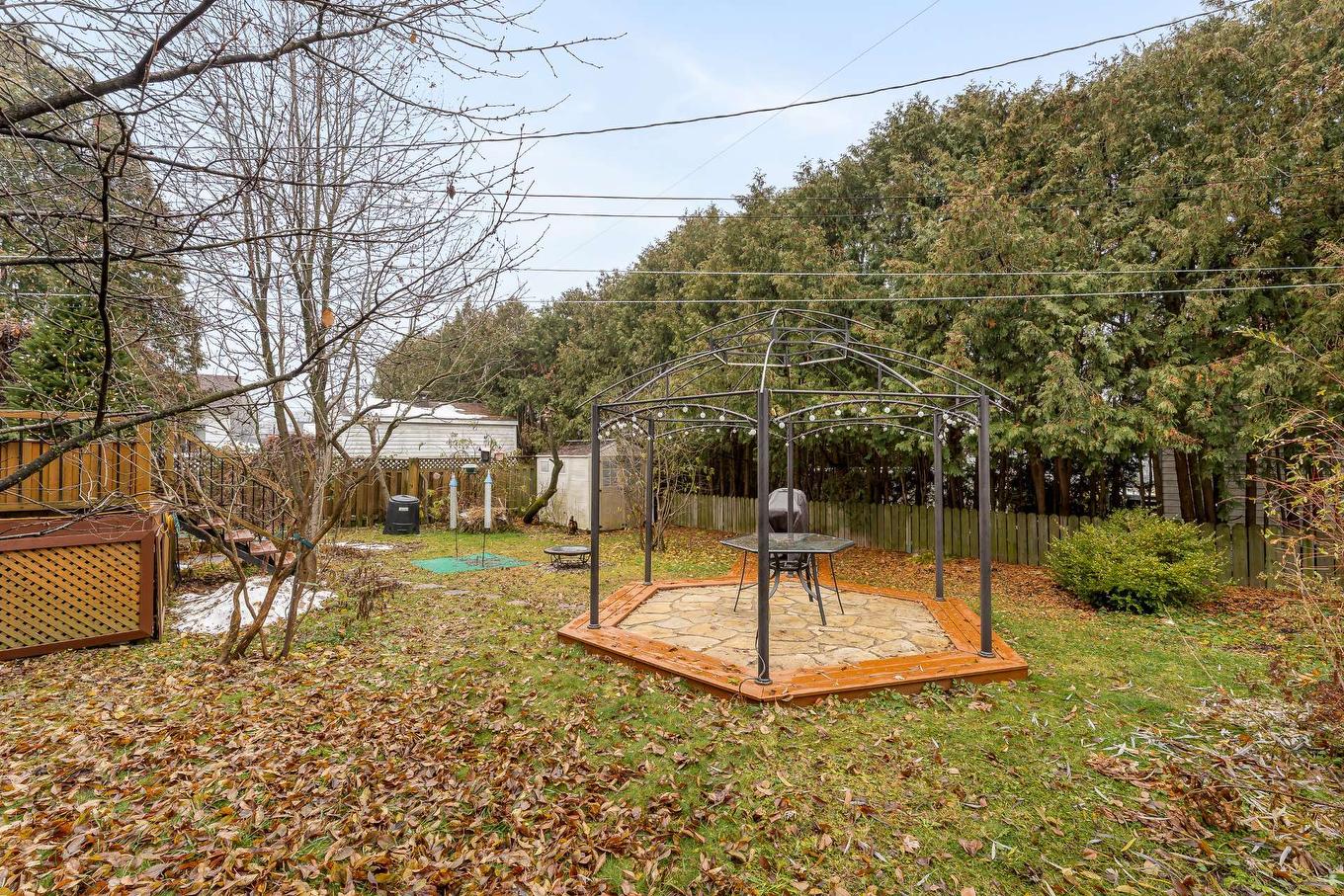 Backyard - 1003 Rue Chaumont, Chambly, QC - Outdoor