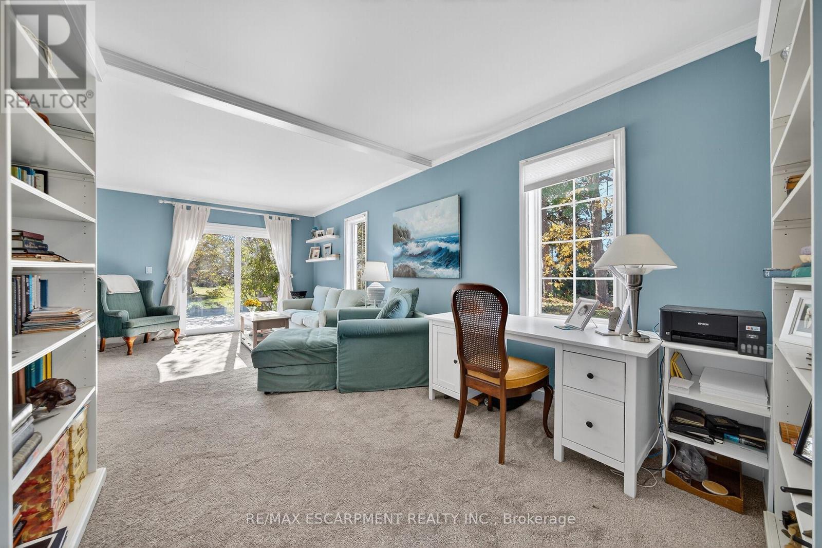 1072 Concession 13 Townsend, Norfolk, ON - Indoor Photo Showing Office