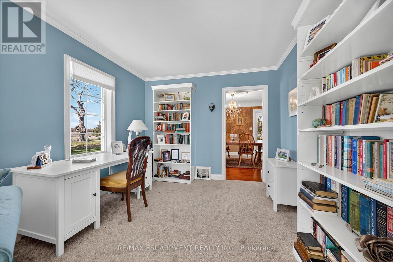 1072 Concession 13 Townsend, Norfolk, ON - Indoor Photo Showing Office