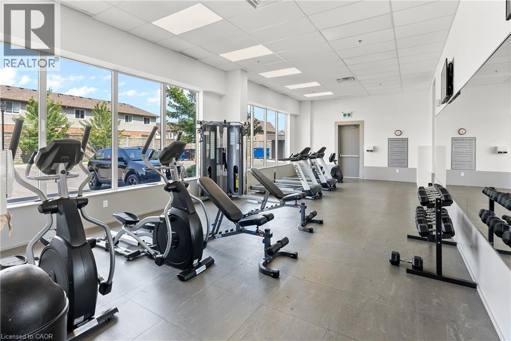 550 North Service Road Unit# 218, Grimsby, ON - Indoor Photo Showing Gym Room