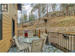 Rear Private patio -