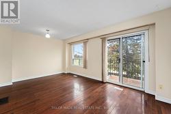 Living Room overlooks ravine and park -