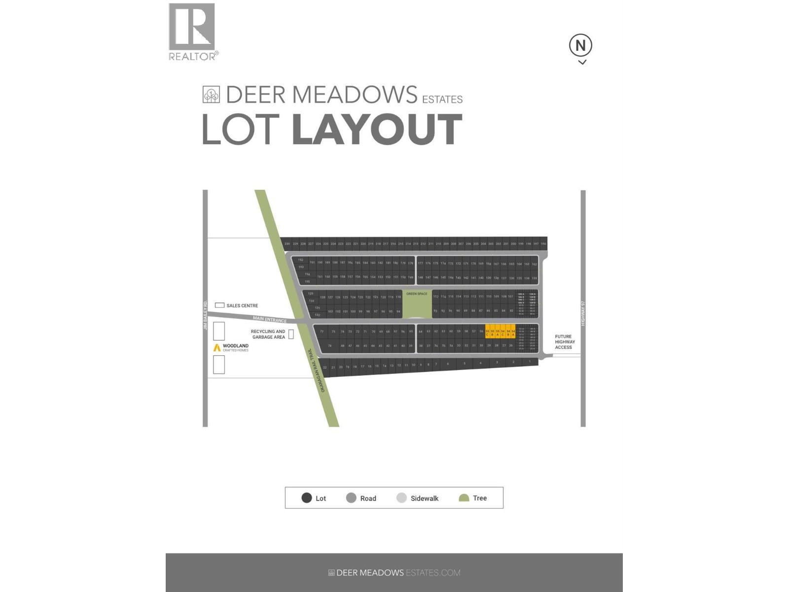 Site Plan - 8900 Jim Bailey Road Unit# 167, Kelowna, BC