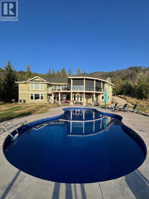 4465 Squilax-Anglemont Road, Scotch Creek, BC - Outdoor With In Ground Pool
