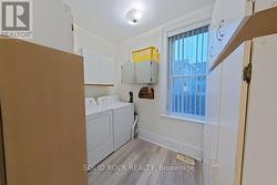 Main floor laundry -