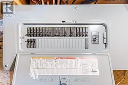 Updated 100 amp electrical breaker panel -
