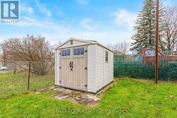 Storage Shed 2-Pristine vinyl pre-fab -