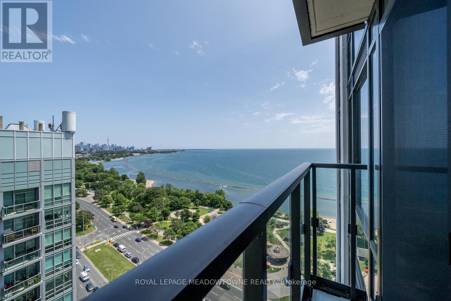 2307 - 1926 Lake Shore Boulevard W, Toronto, ON - Outdoor With Body Of Water With Balcony With View