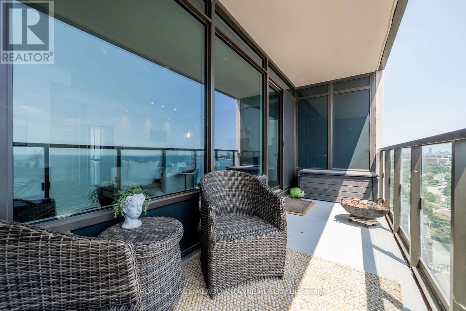 2307 - 1926 Lake Shore Boulevard W, Toronto, ON - Outdoor With Balcony With Exterior