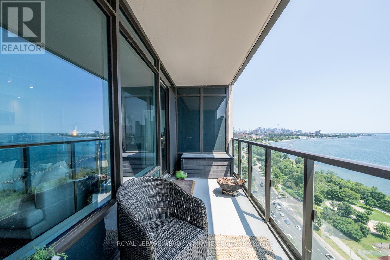 2307 - 1926 Lake Shore Boulevard W, Toronto, ON - Outdoor With Body Of Water With Balcony With View With Exterior