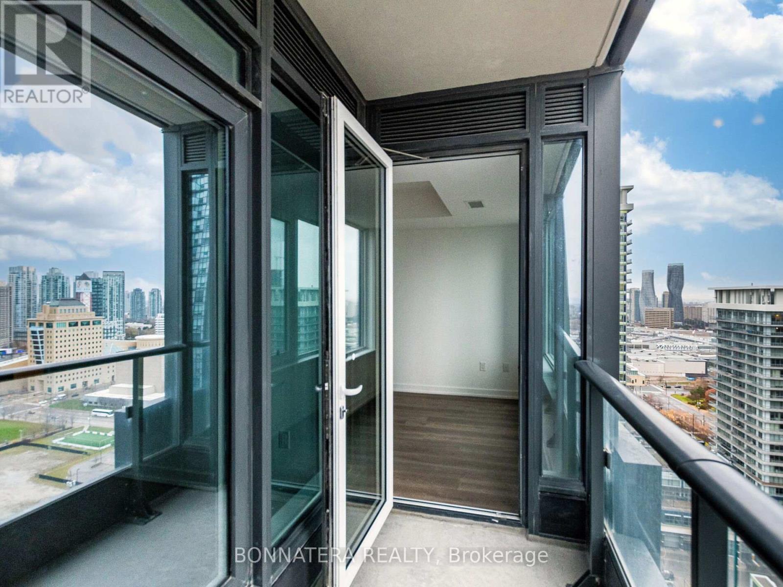 2307 - 395 Square One Drive, Mississauga, ON - Outdoor With Balcony With Exterior