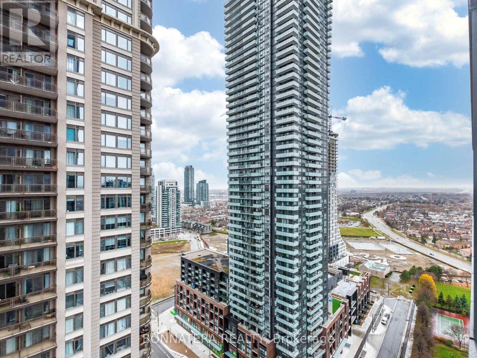 2307 - 395 Square One Drive, Mississauga, ON - Outdoor With Balcony With Facade