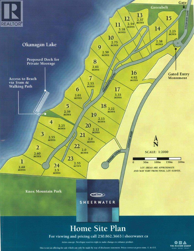 180 Sheerwater Court Lot# 9, Kelowna, BC