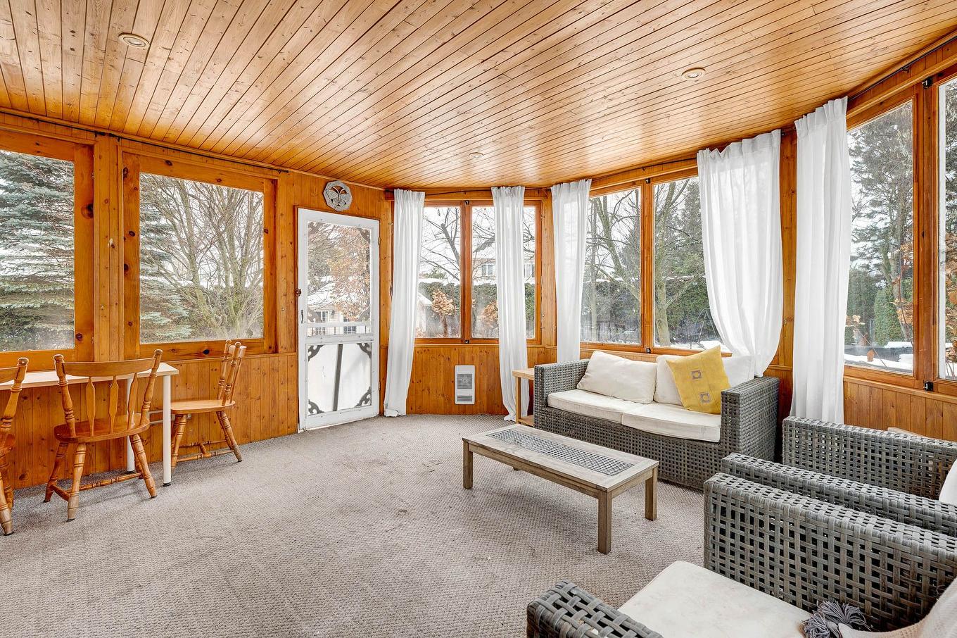 Veranda - 57 Rue Des Florins, Blainville, QC - With Deck Patio Veranda With Exterior