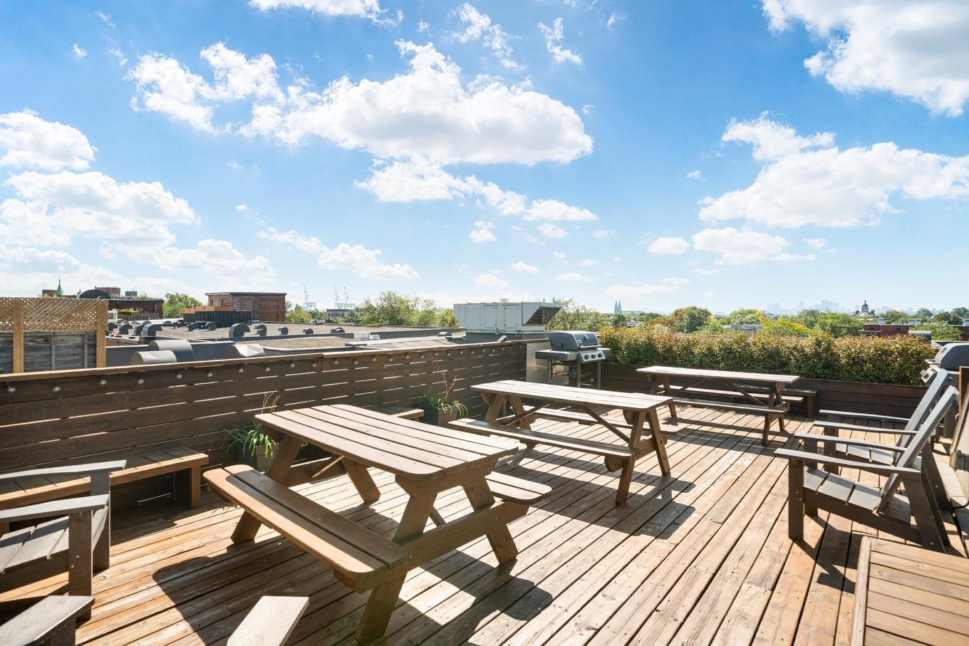 Autre - 158-4951 Rue Ontario E., Montréal (Mercier/Hochelaga-Maisonneuve), QC - Outdoor With Deck Patio Veranda With View