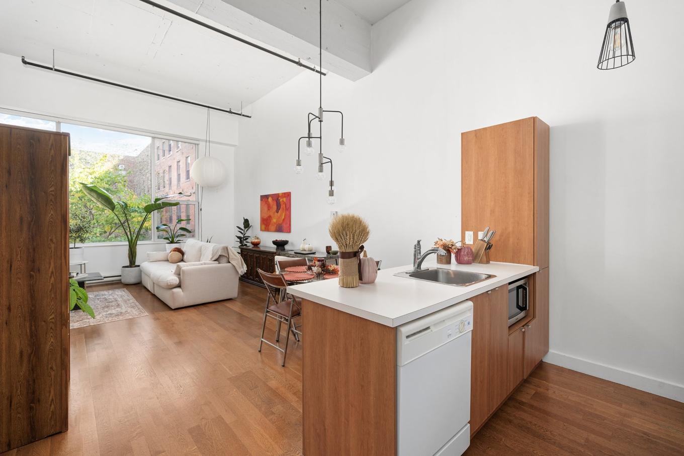 Cuisine - 158-4951 Rue Ontario E., Montréal (Mercier/Hochelaga-Maisonneuve), QC - Indoor Photo Showing Kitchen