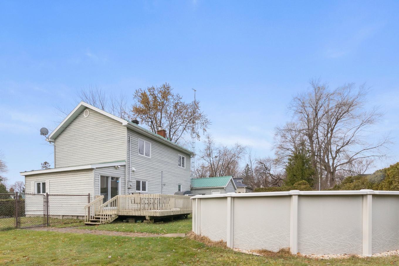 Cour - 99 Rue Hamilton, Châteauguay, QC - Outdoor With Above Ground Pool